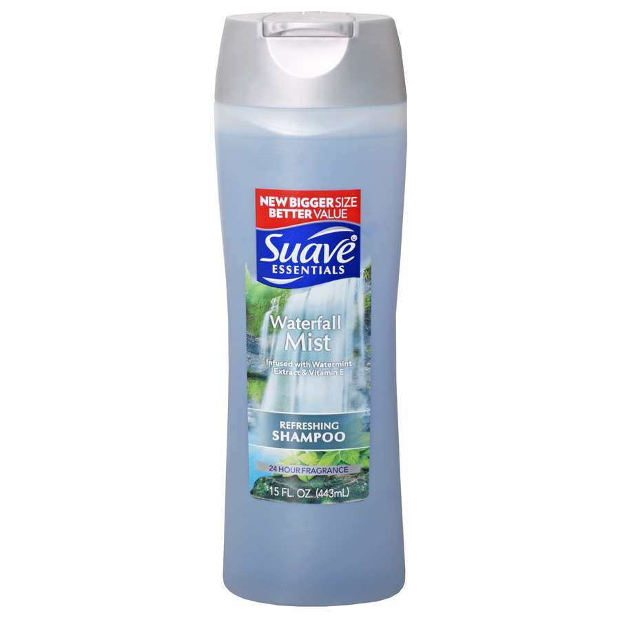 SUAVE SHAM 15oz-WATERFALL MIST 6/CS