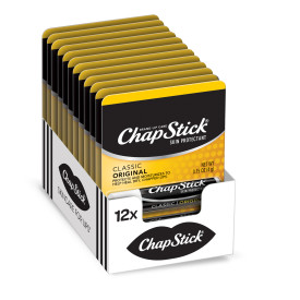 CHAPSTICK REGULAR 12CT BC .15OZ - 12dz/cs